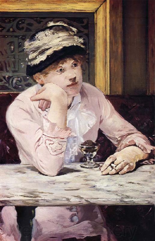 Edouard Manet La Prune Norge oil painting art